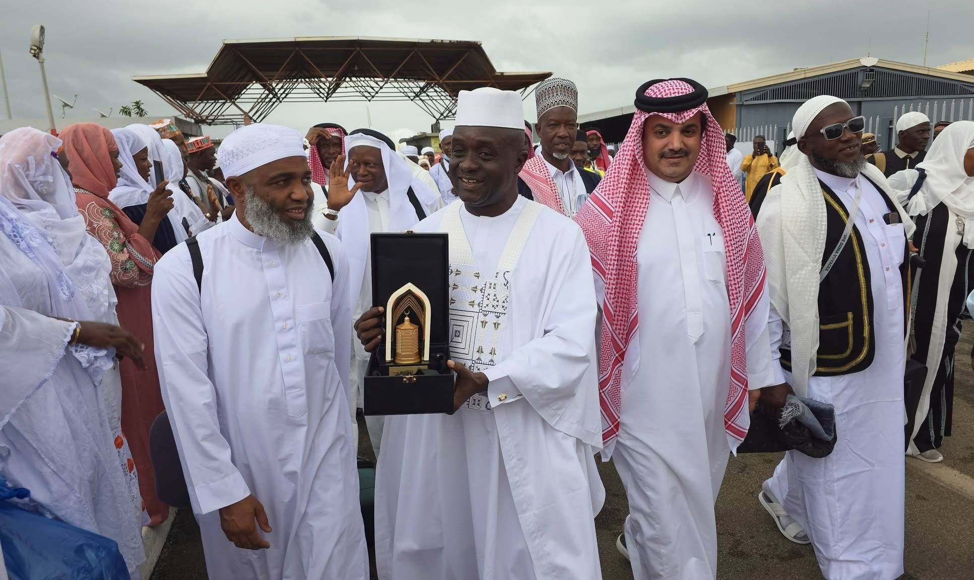 Pèlerins à La Mecque